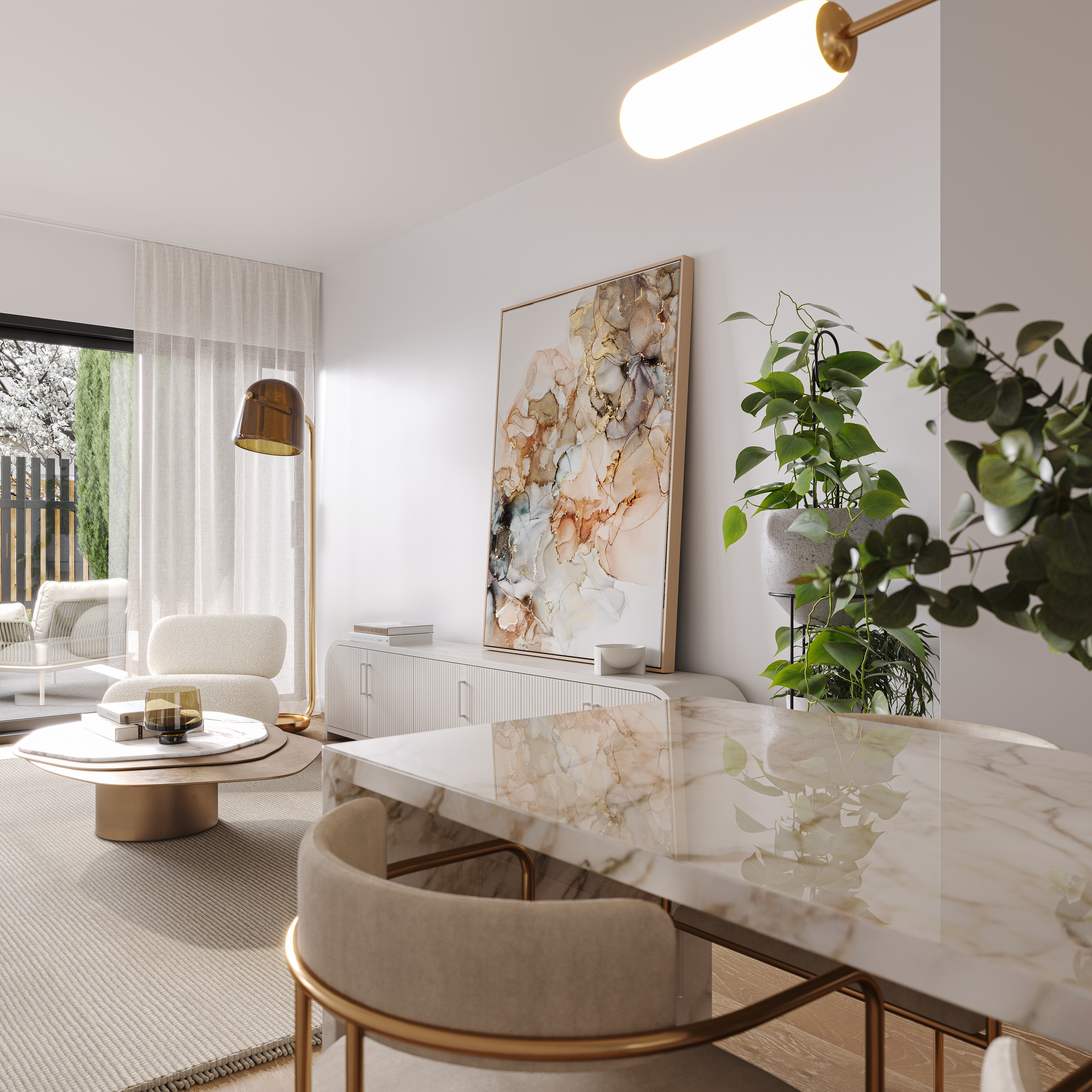 Living vignette — CGI